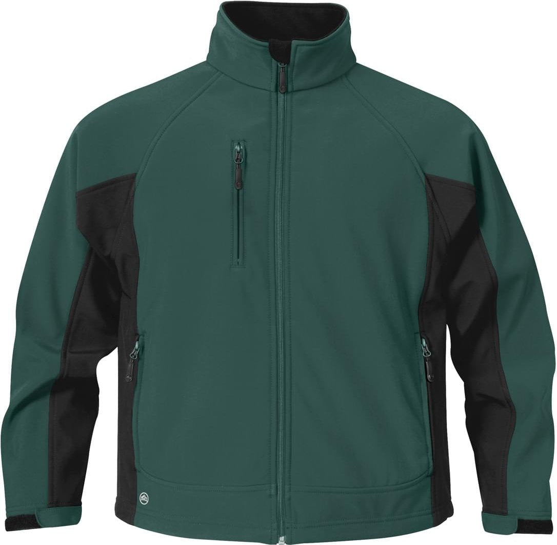 Stormtech Cxj-1 Men’s Crew Bonded Shell - Forest - Black - Adult s