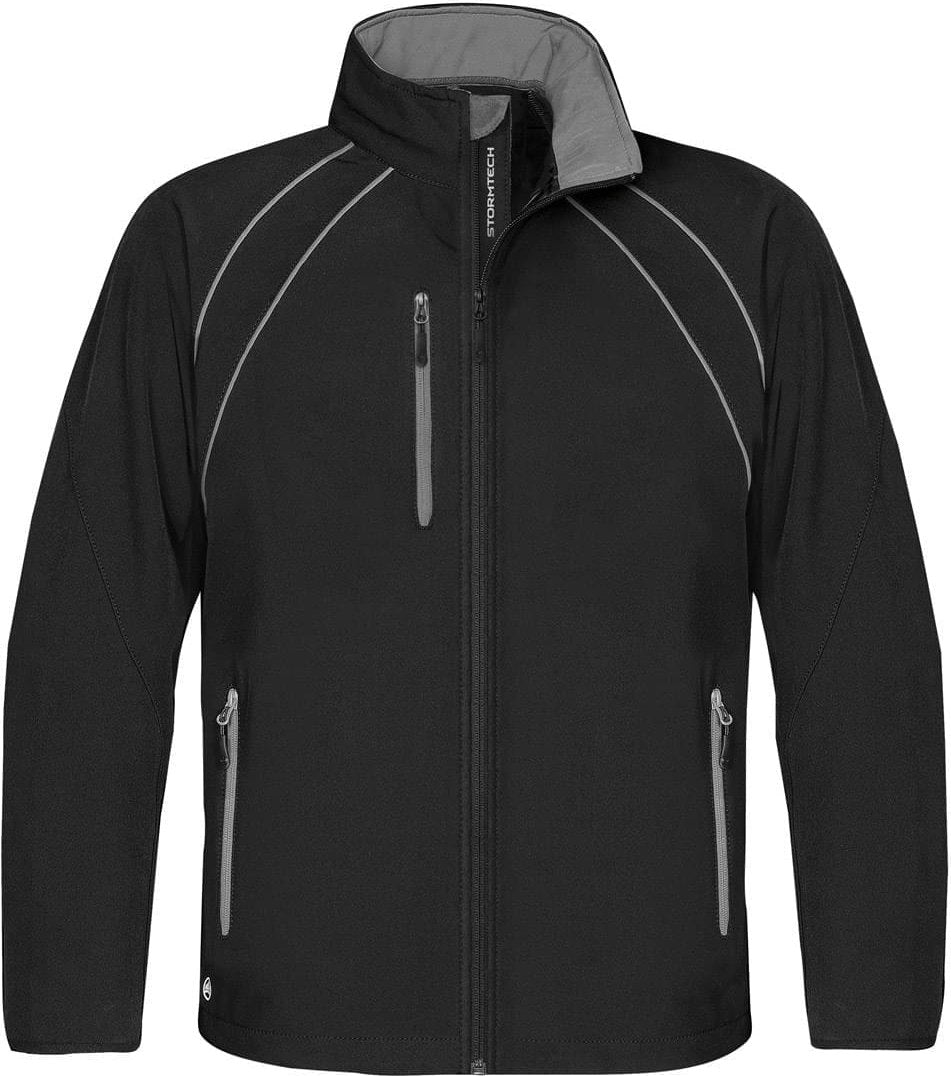 Stormtech Cxj-3 Men’s Crew Softshell - Black Granite - Adult s