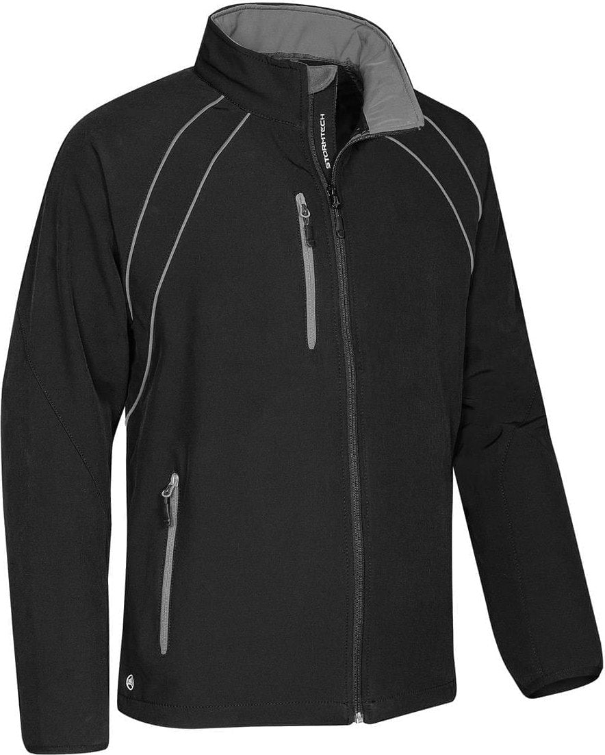 Stormtech Cxj-3 Men’s Crew Softshell - Black Granite