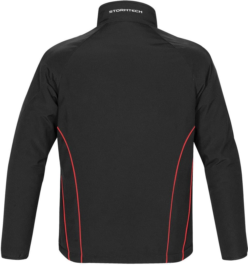 Stormtech Cxj-3 Men’s Crew Softshell - Black Red