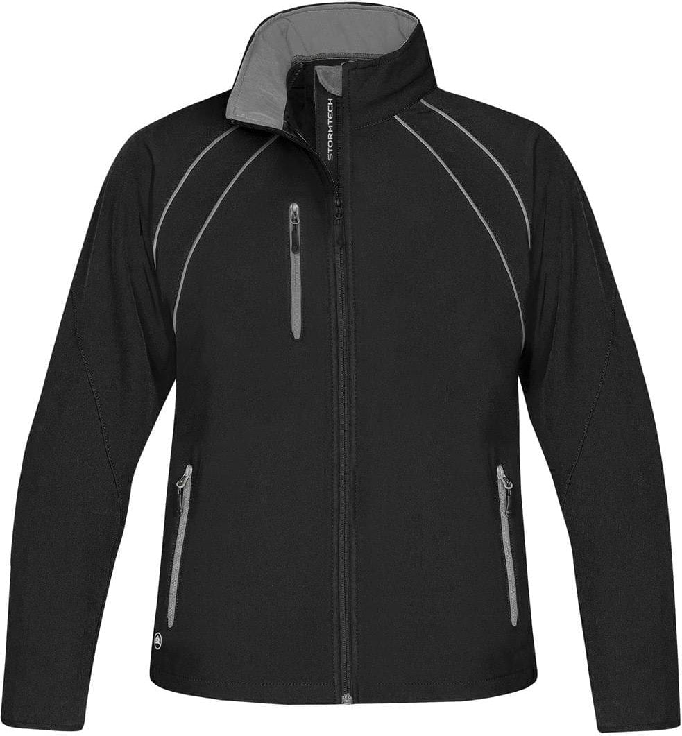 Stormtech Cxj-3w Women’s Crew Softshell - Black Granite - Ladies Xs