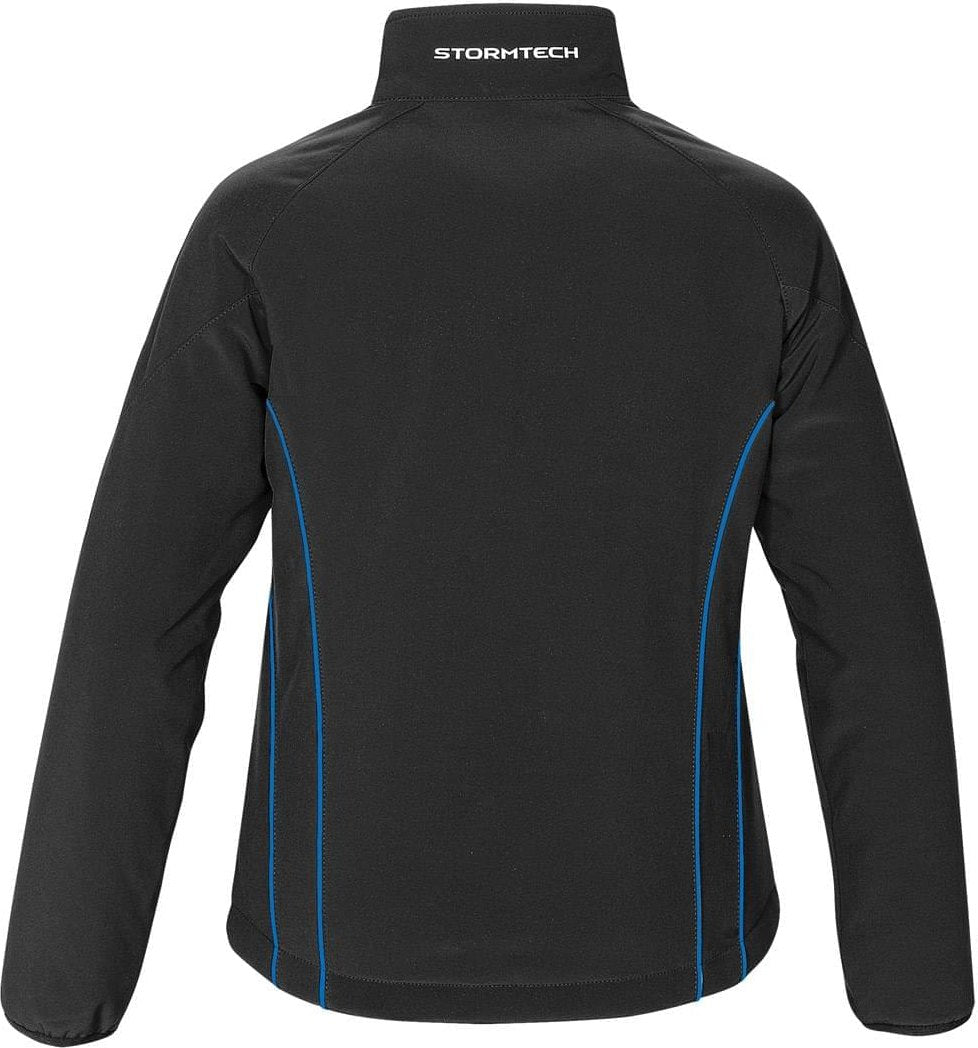 Stormtech Cxj-3w Women’s Crew Softshell - Black Royal - Ladies Xs