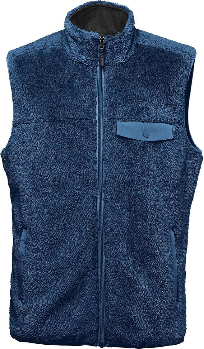 Stormtech Dlv-1 Men’s Bergen Sherpa Fleece Vest - Indigo - Adult s