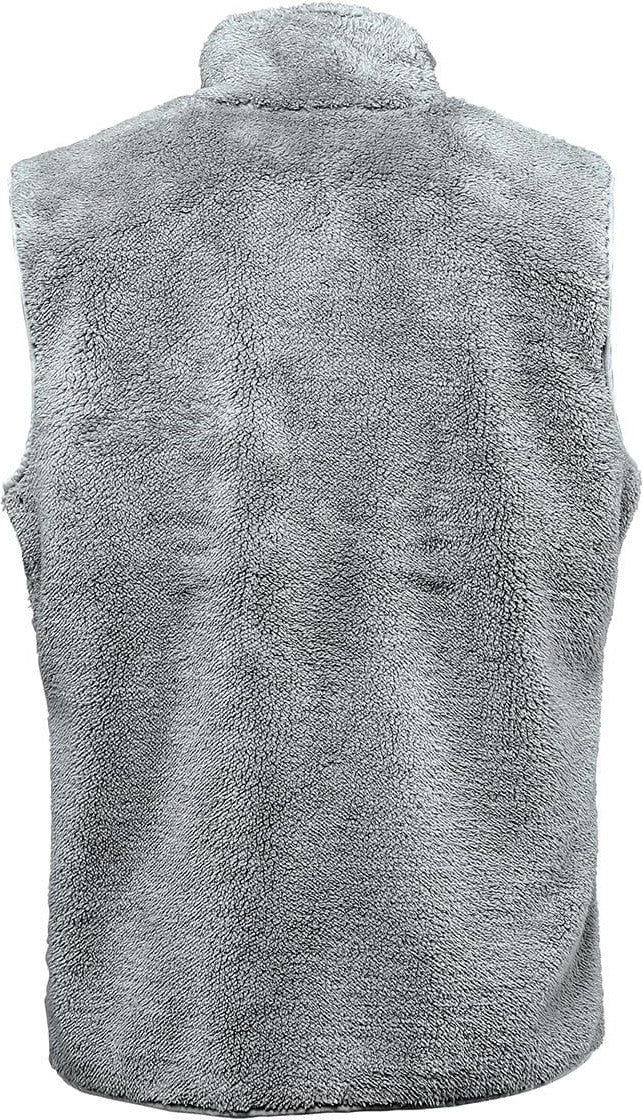 Stormtech Dlv-1 Men’s Bergen Sherpa Fleece Vest - Zinc