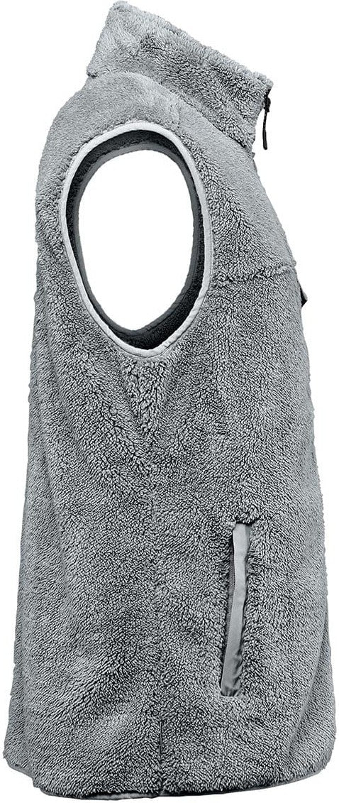 Stormtech Dlv-1 Men’s Bergen Sherpa Fleece Vest - Zinc
