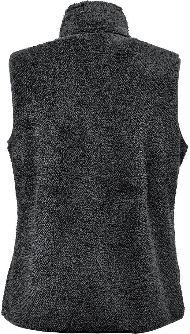 Stormtech Dlv-1w Women’s Bergen Sherpa Fleece Vest - Black