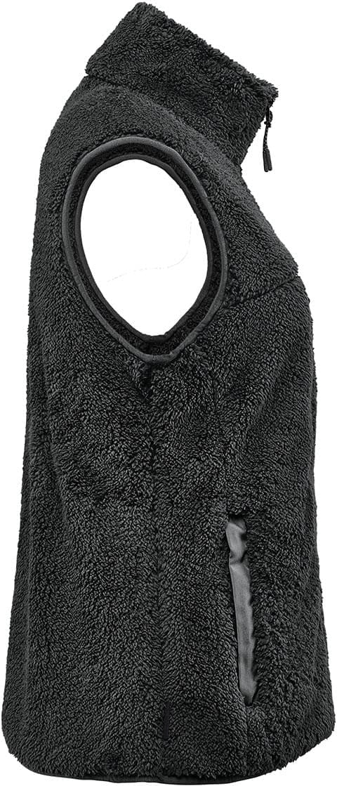 Stormtech Dlv-1w Women’s Bergen Sherpa Fleece Vest - Black