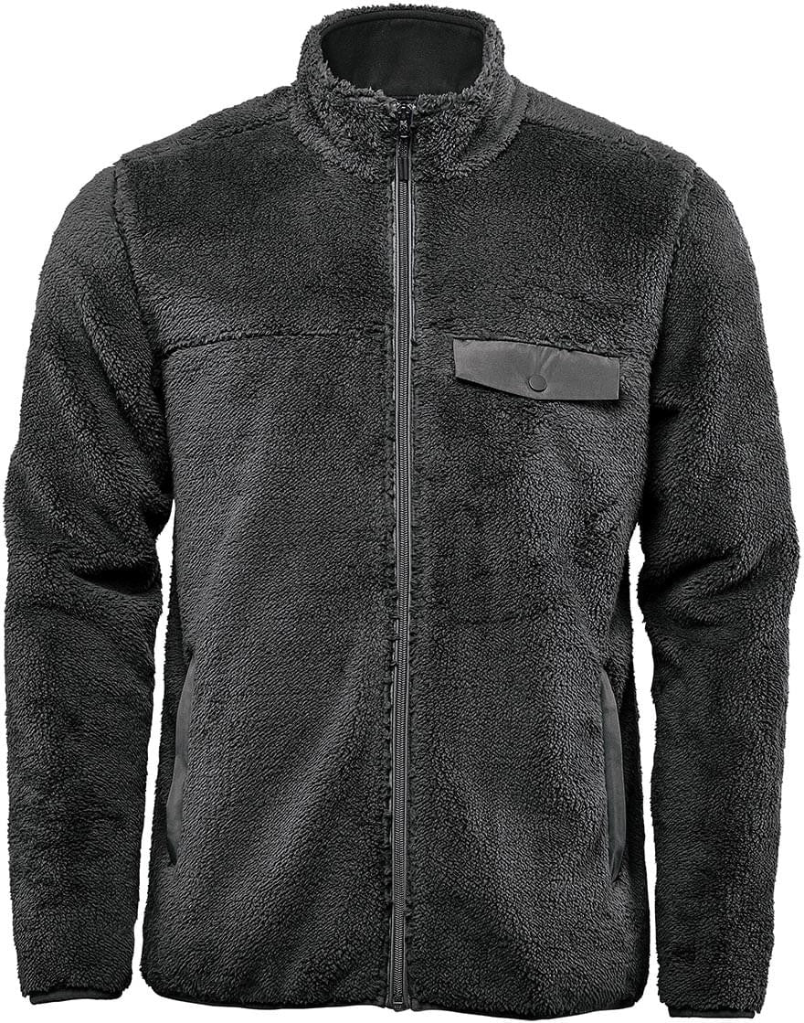 Stormtech Dlx-1 Men’s Bergen Sherpa Fleece Jacket - Black - Adult s