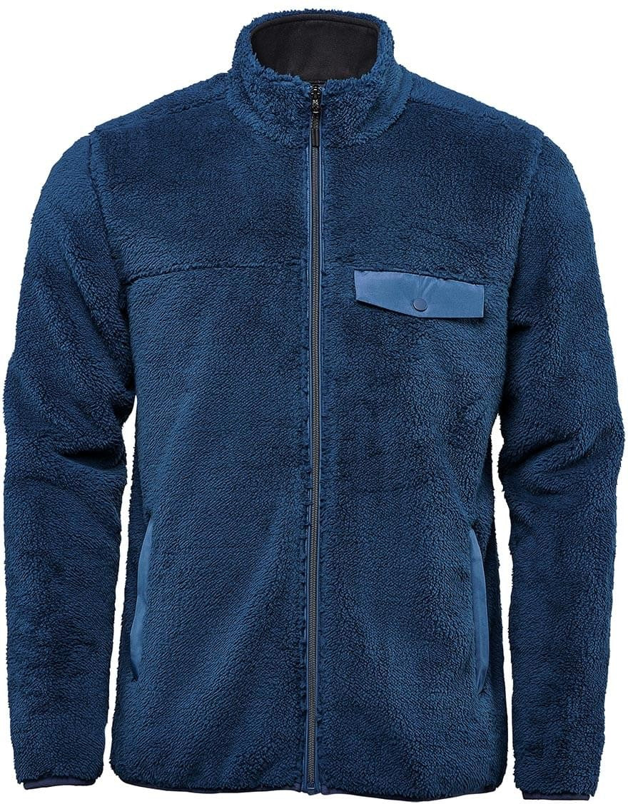 Stormtech Dlx-1 Men’s Bergen Sherpa Fleece Jacket - Indigo - Adult s