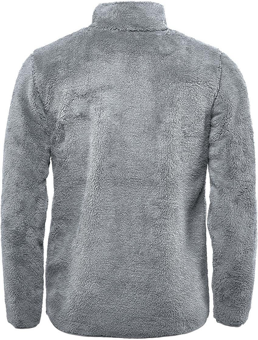 Stormtech Dlx-1 Men’s Bergen Sherpa Fleece Jacket - Zinc