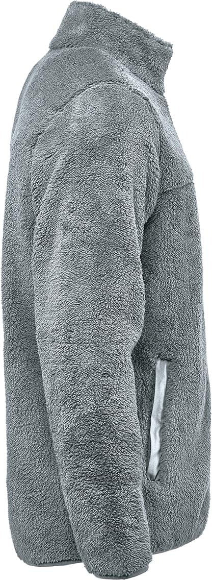 Stormtech Dlx-1 Men’s Bergen Sherpa Fleece Jacket - Zinc