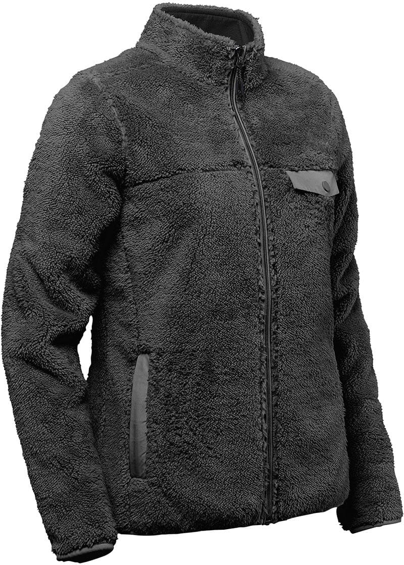 Stormtech Dlx-1w Women’s Bergen Sherpa Fleece Jacket - Black
