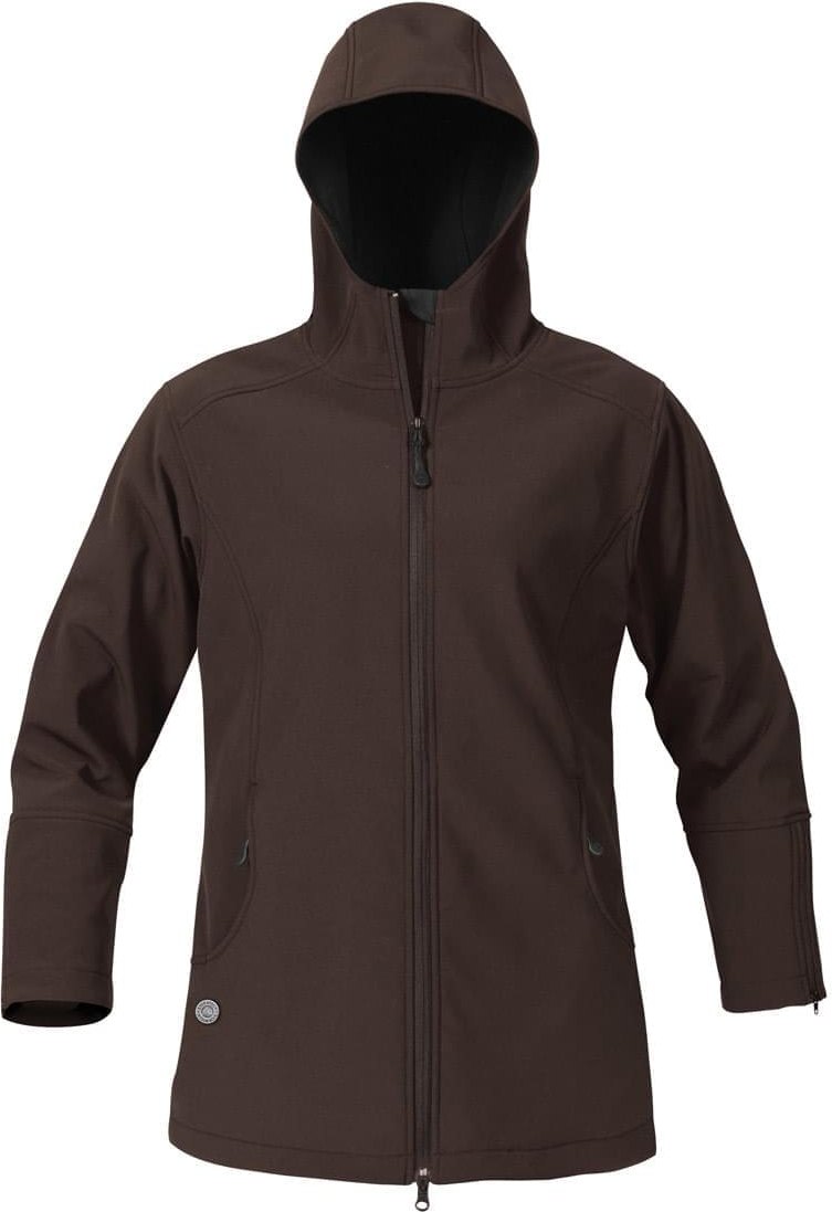 Stormtech Dx-1w Women’s Soft Tech Shell - Coffee / Ladies 2xs