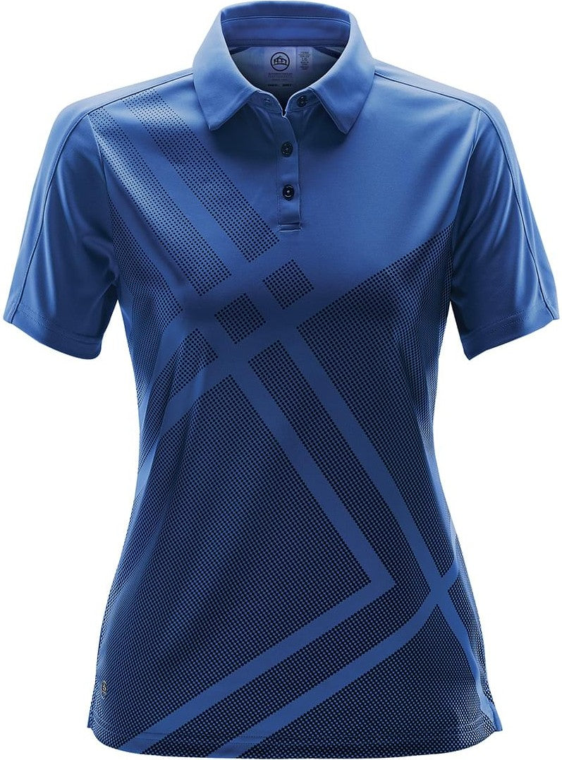 Stormtech Dxp-1w Women’s Reflex Polo - Azure Blue - Ladies Xs