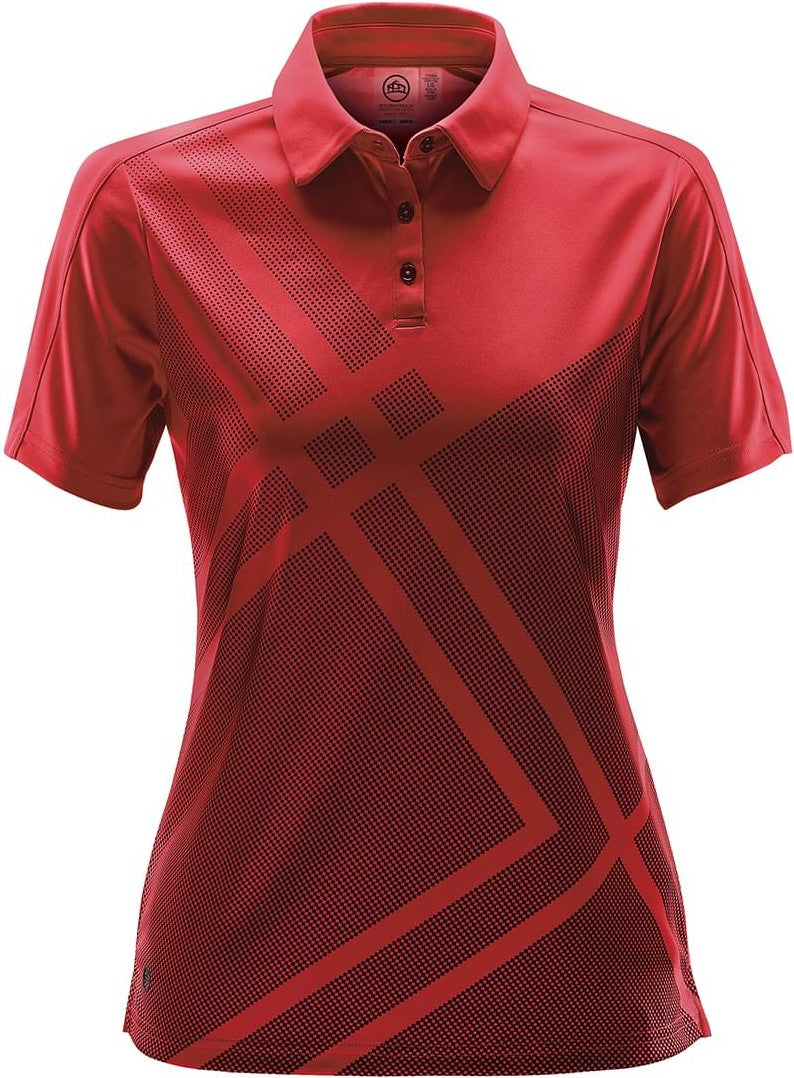 Stormtech Dxp-1w Women’s Reflex Polo - Bright Red - Ladies Xs