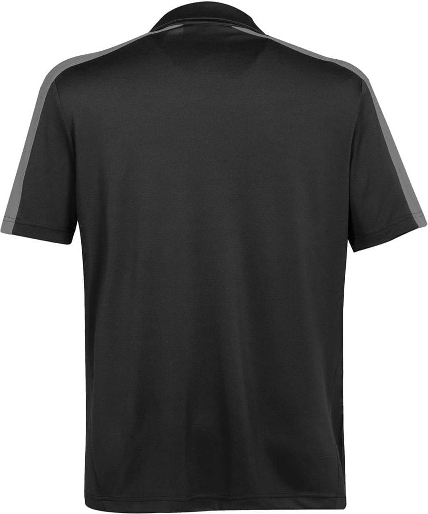 Stormtech Enx-1 Men’s Ensign Polo - Black Granite / Adult s