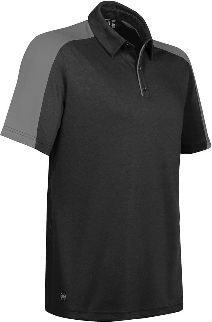 Stormtech Enx-1 Men’s Ensign Polo - Black Granite / Adult s