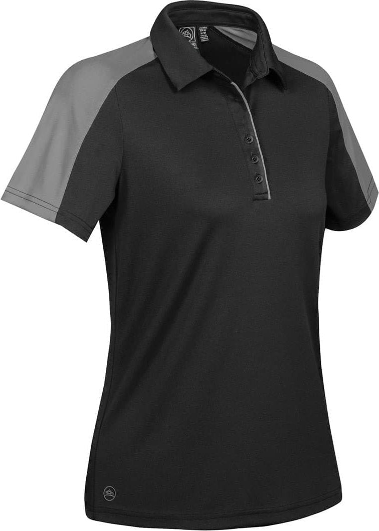 Stormtech Enx-1w Women’s Ensign Polo - Black Granite