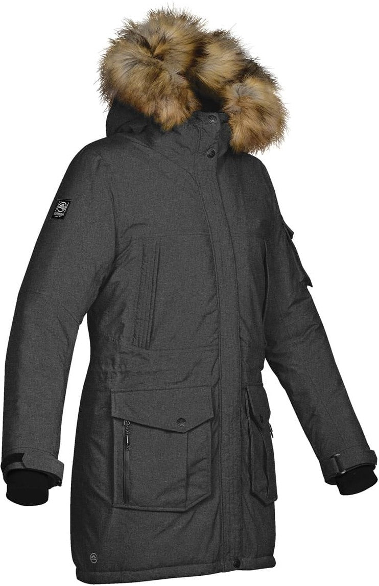 Stormtech Epk-2w Women’s Explorer Parka - Carbon Heather