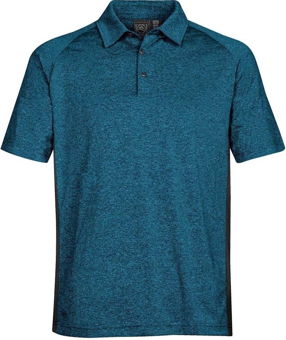 Stormtech Etp-1 Men’s Tundra Polo - Blue Heather Black - Adult s