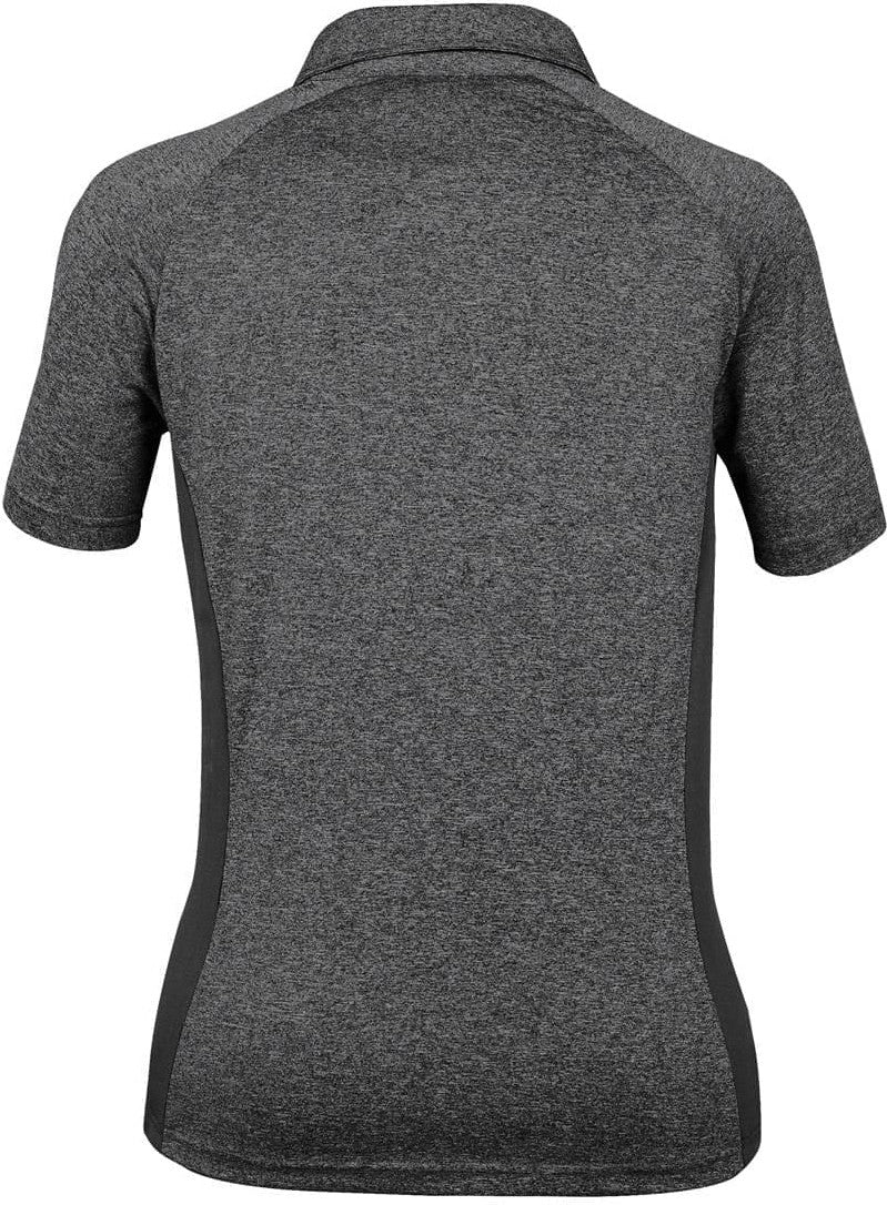 Stormtech Etp-1w Women’s Tundra Polo - Carbon Heather Black - Ladies Xs