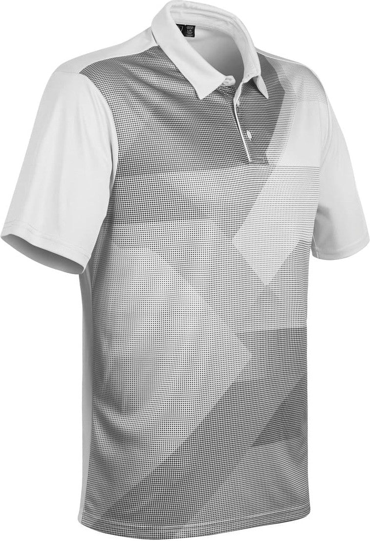 Stormtech Etx-1 Men’s Edge Polo - White Black - Adult s