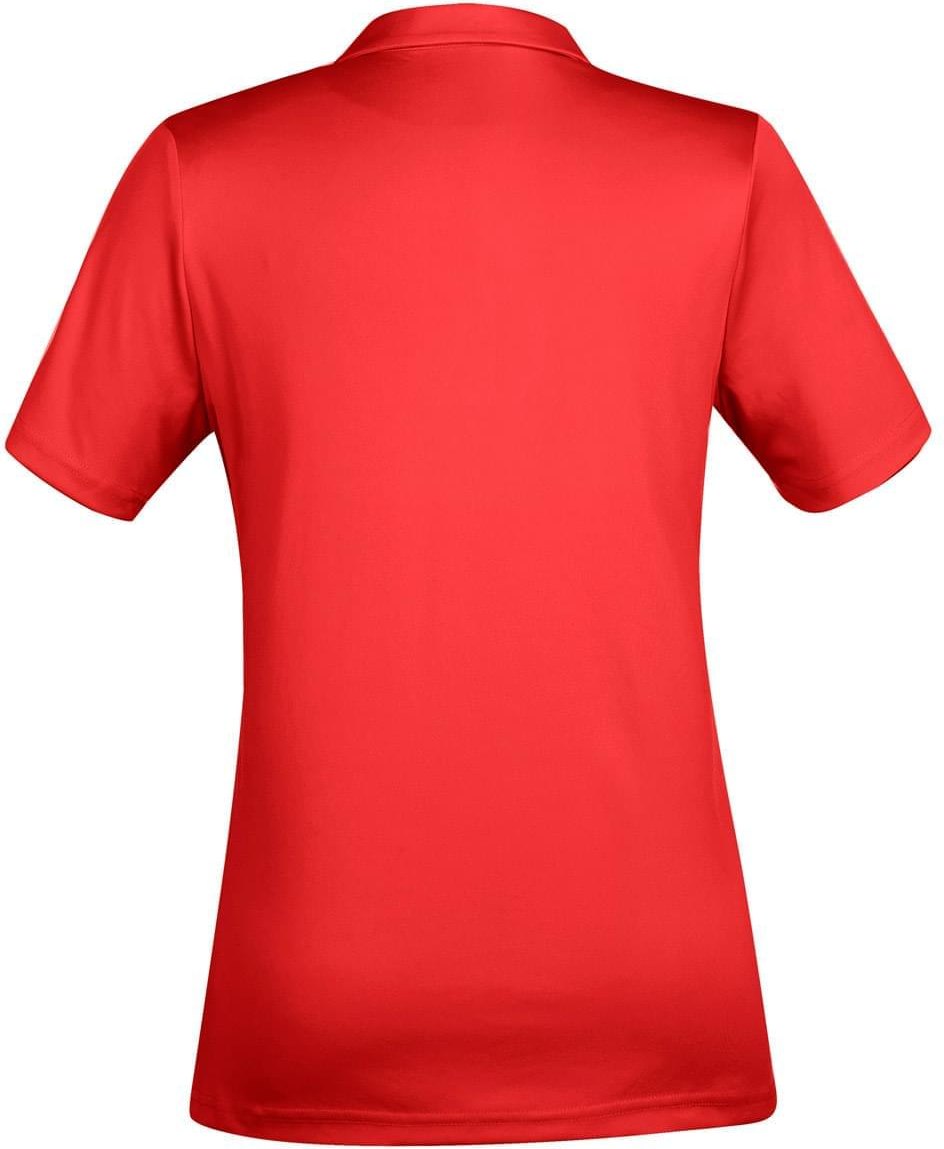 Stormtech Etx-1w Women’s Edge Polo - True Red Black - Ladies Xs