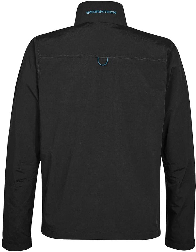 Stormtech Exs-1 Men’s Explorer Shell - Black Electric Blue - Adult s