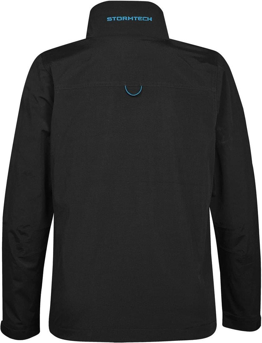 Stormtech Exs-1w Women’s Explorer Shell - Black Electric Blue - Ladies Xs