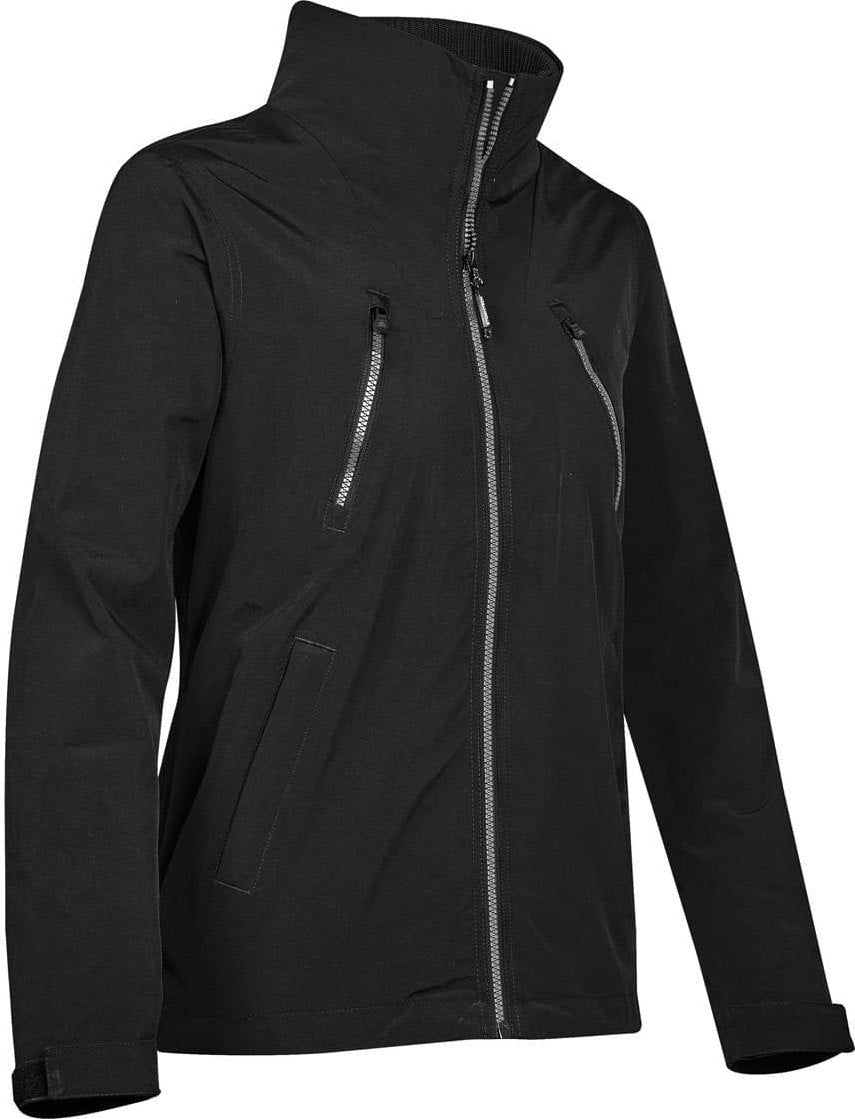 Stormtech Exs-1w Women’s Explorer Shell - Black - Titanium