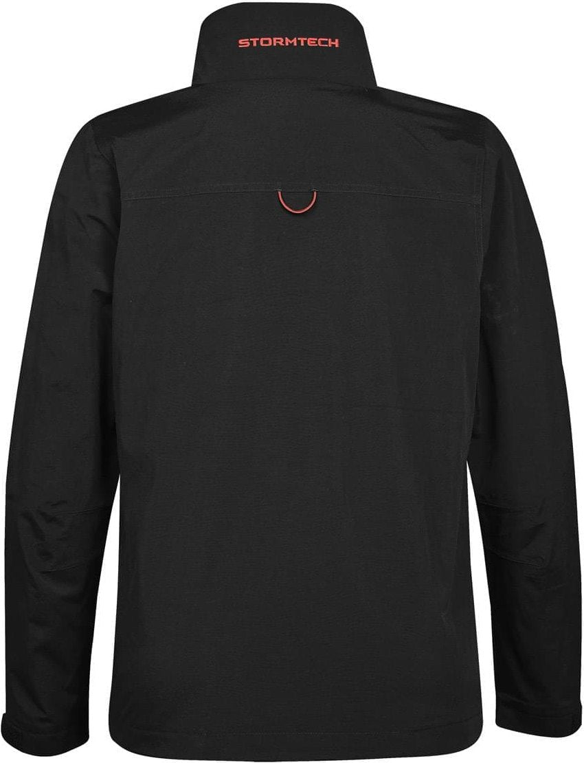 Stormtech Exs-1w Women’s Explorer Shell - Black True Red - Ladies Xs