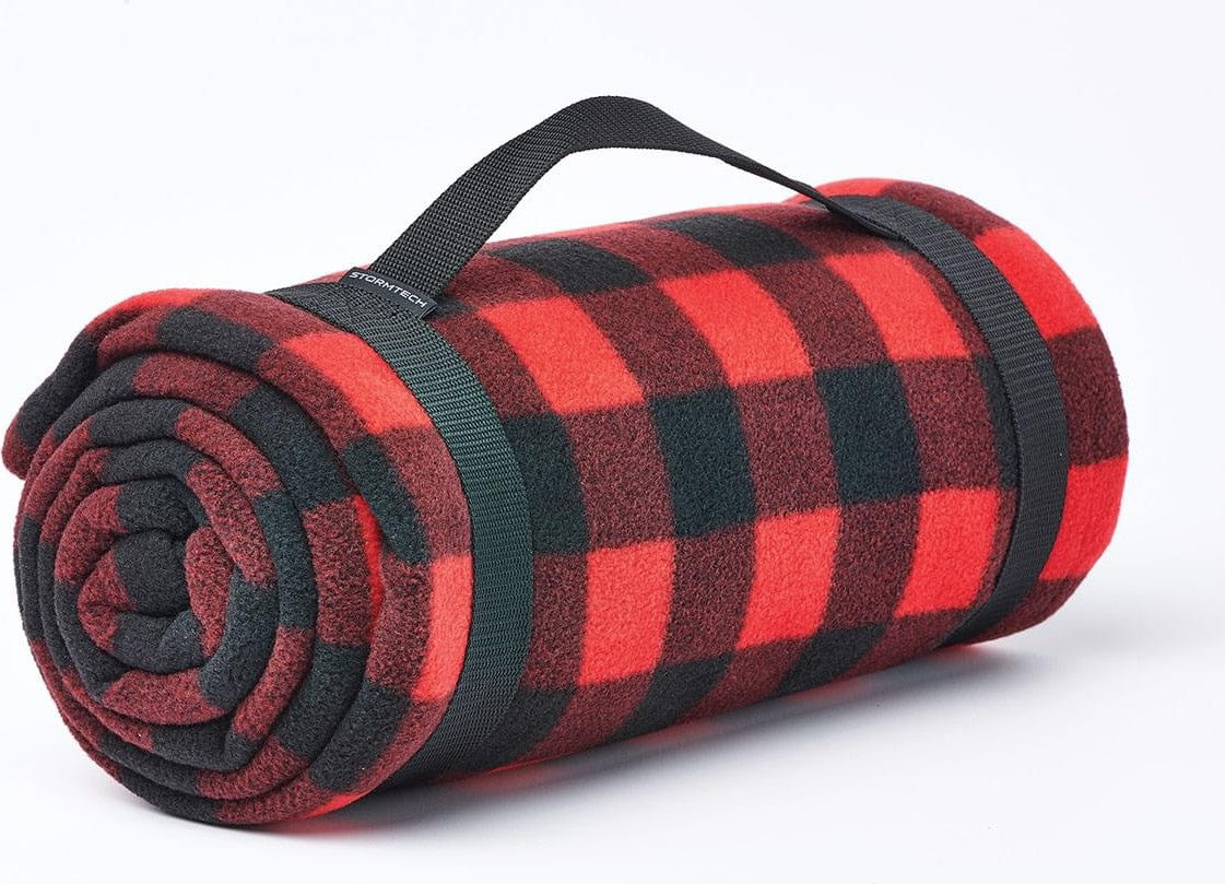 Stormtech Fbx-1 Klondike Fleece Blanket - Red - Black