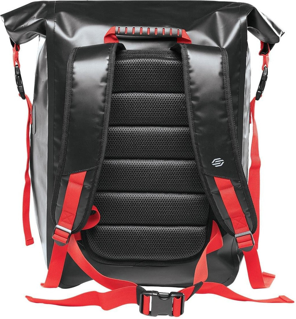 Stormtech Fcx-1 Kemano Backpack 40 - Black Graphite - Bright Red