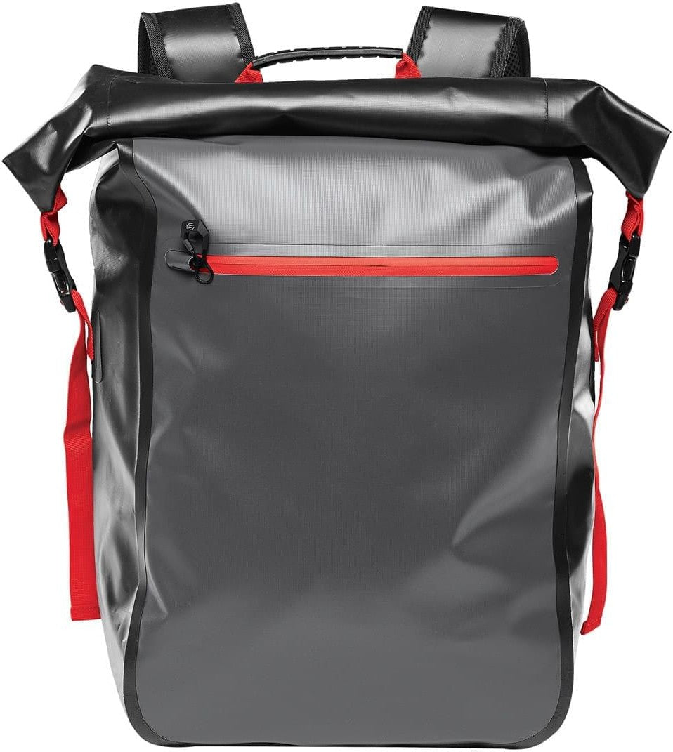 Stormtech Fcx-1 Kemano Backpack 40 - Black Graphite - Bright Red