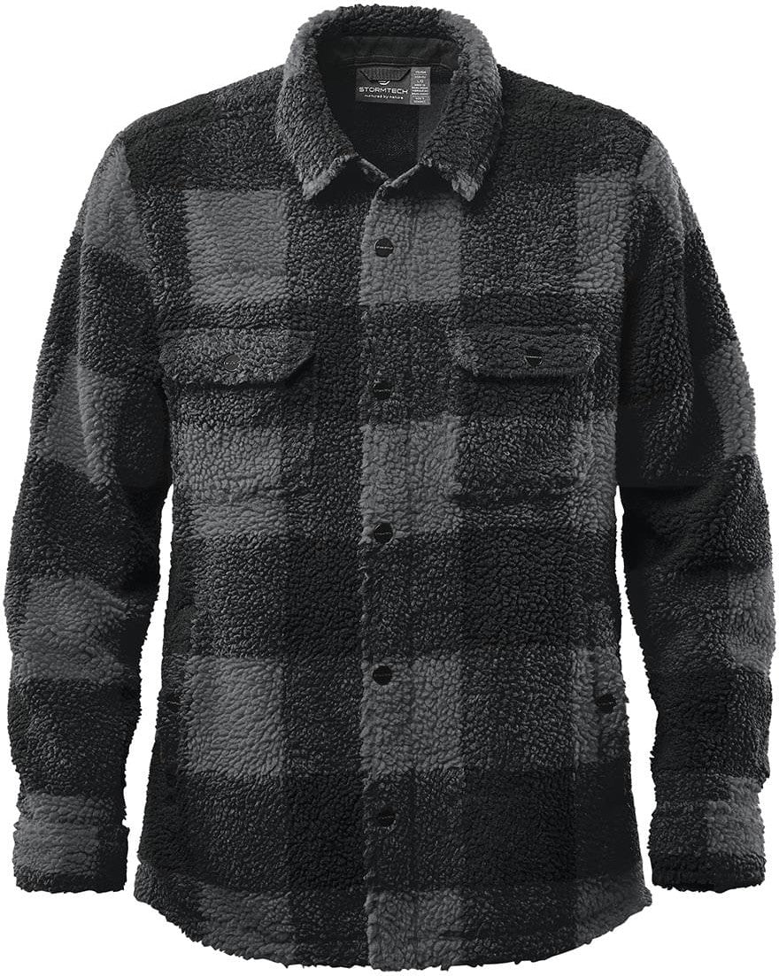 Stormtech Fgx-1 Caribou Fleece Jacket - Carbon Black - Adult Xs