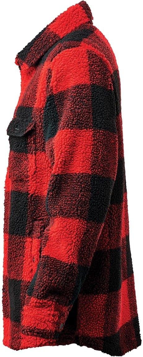 Stormtech Fgx-1 Caribou Fleece Jacket - Red Black