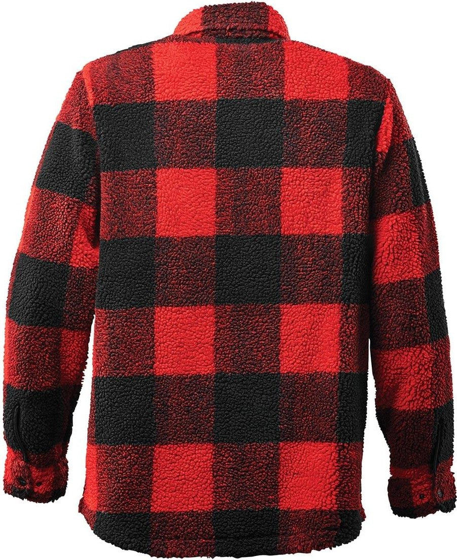 Stormtech Fgx-1 Caribou Fleece Jacket - Red Black