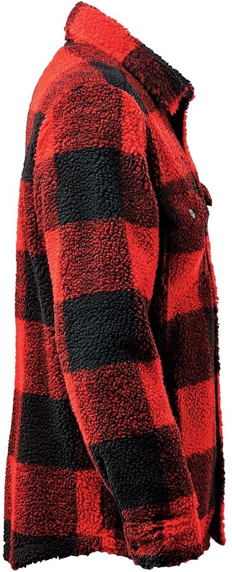 Stormtech Fgx-1 Caribou Fleece Jacket - Red Black