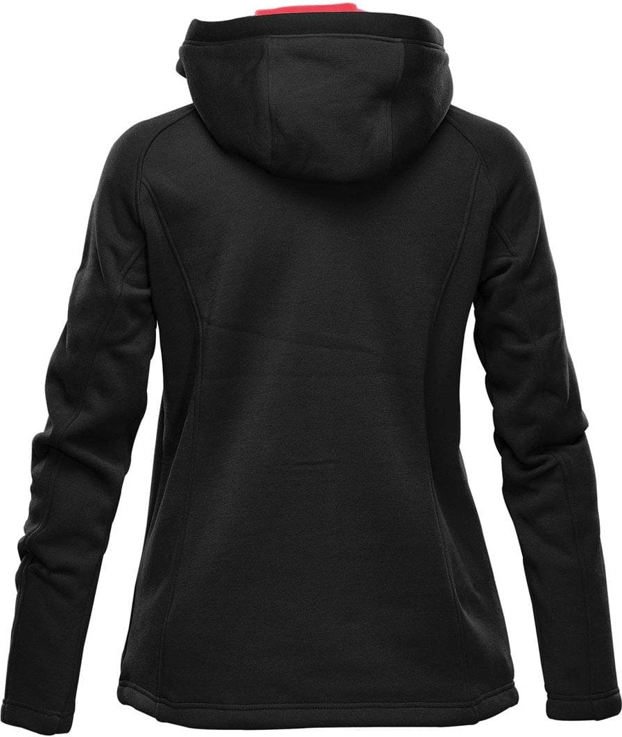 Stormtech Fh-3w Women’s Logan Performance Hoody - Black Bright Red