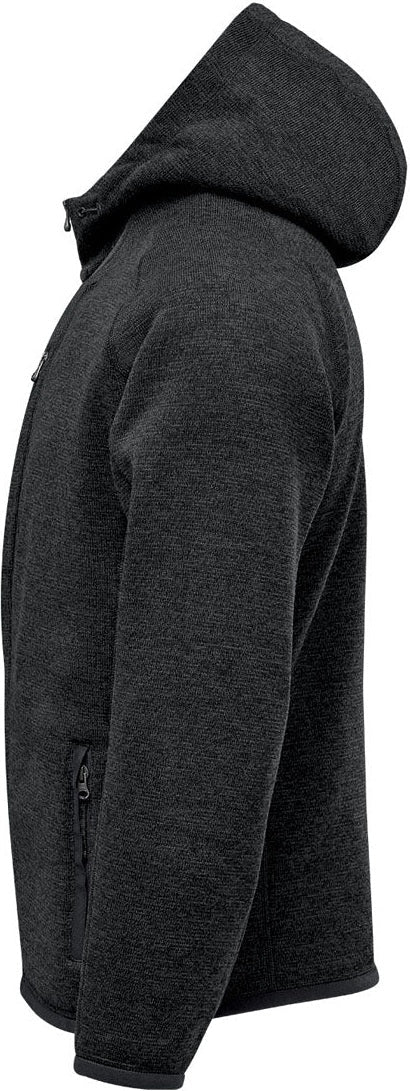 Stormtech Fhd-1 Men’s Avalante Full Zip Fleece Hoody - Black Heather