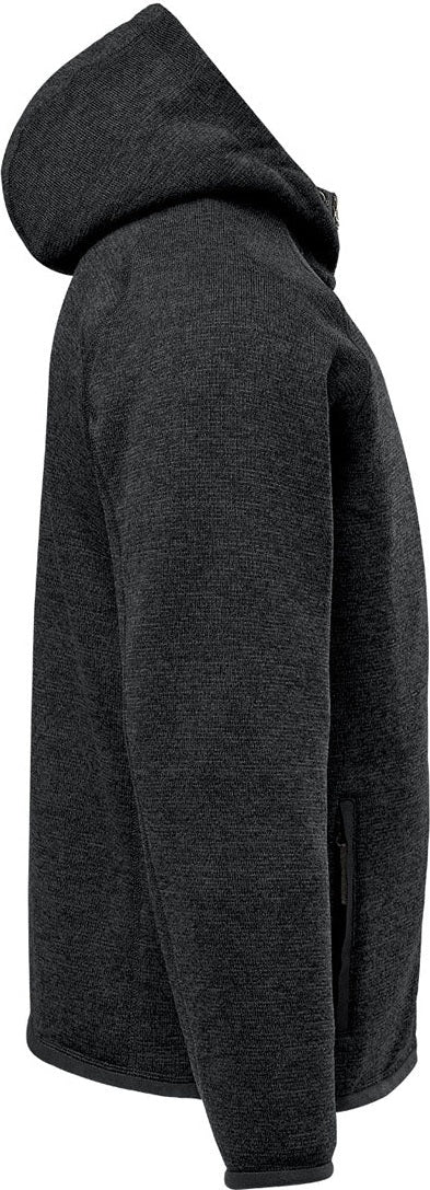 Stormtech Fhd-1 Men’s Avalante Full Zip Fleece Hoody - Black Heather