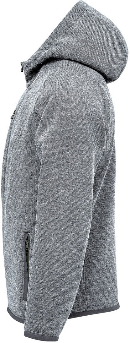 Stormtech Fhd-1 Men’s Avalante Full Zip Fleece Hoody - Granite Heather