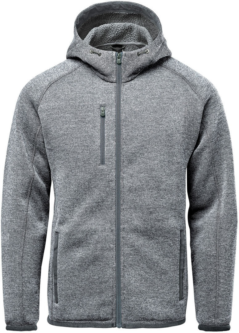 Stormtech Fhd-1 Men’s Avalante Full Zip Fleece Hoody - Granite Heather - Granite Heather / s / Mens
