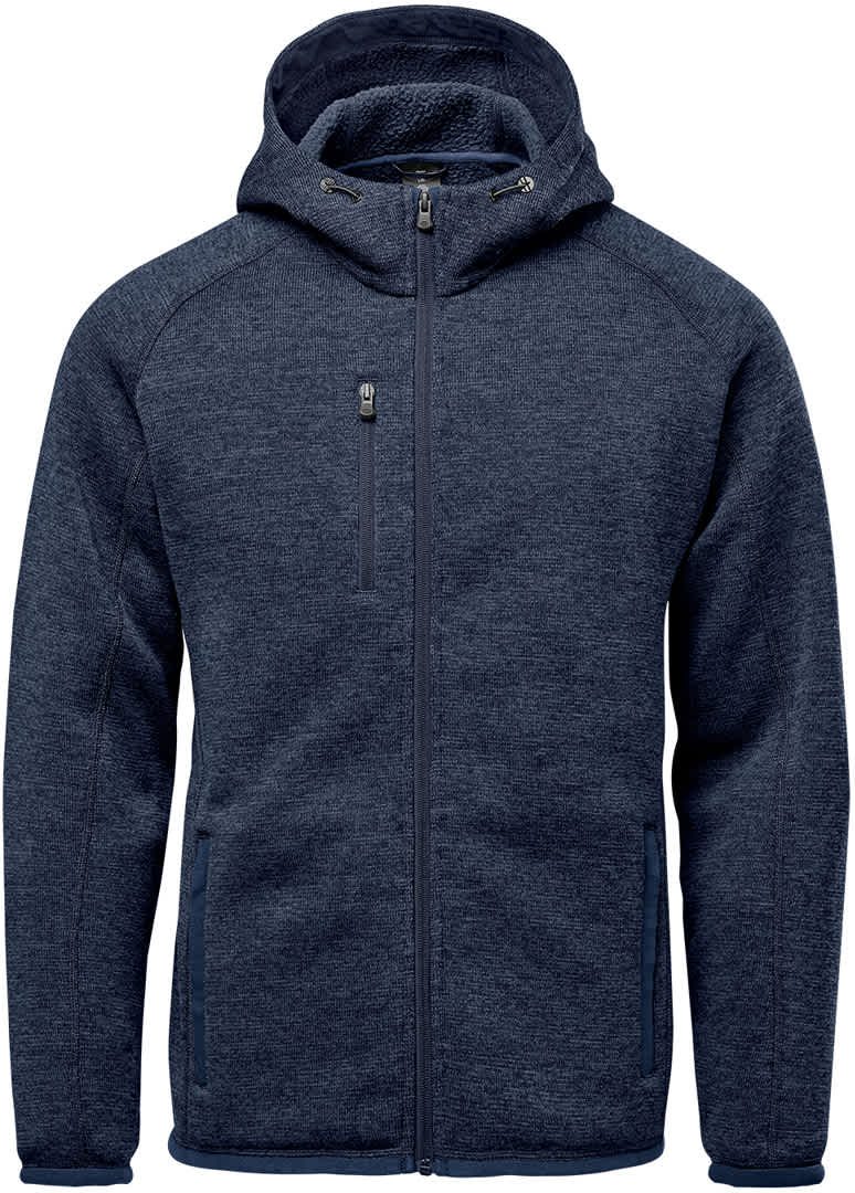 Stormtech Fhd-1 Men’s Avalante Full Zip Fleece Hoody - Navy Heather - Adult s