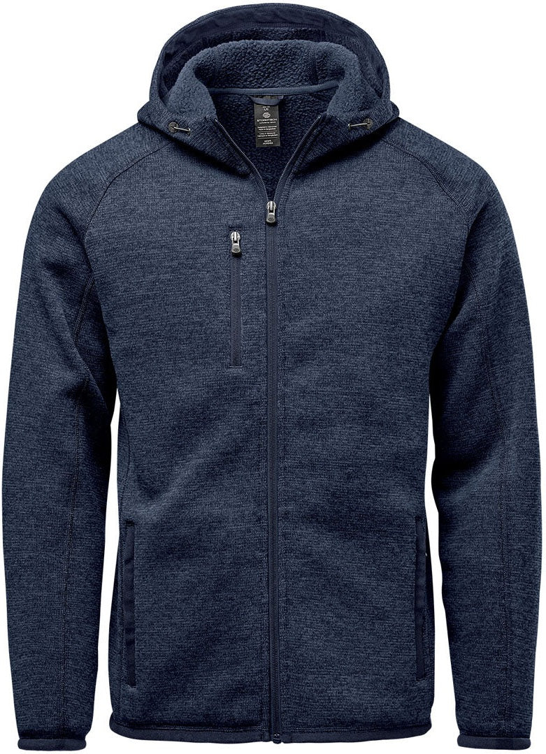 Stormtech Fhd-1 Men’s Avalante Full Zip Fleece Hoody - Navy Heather