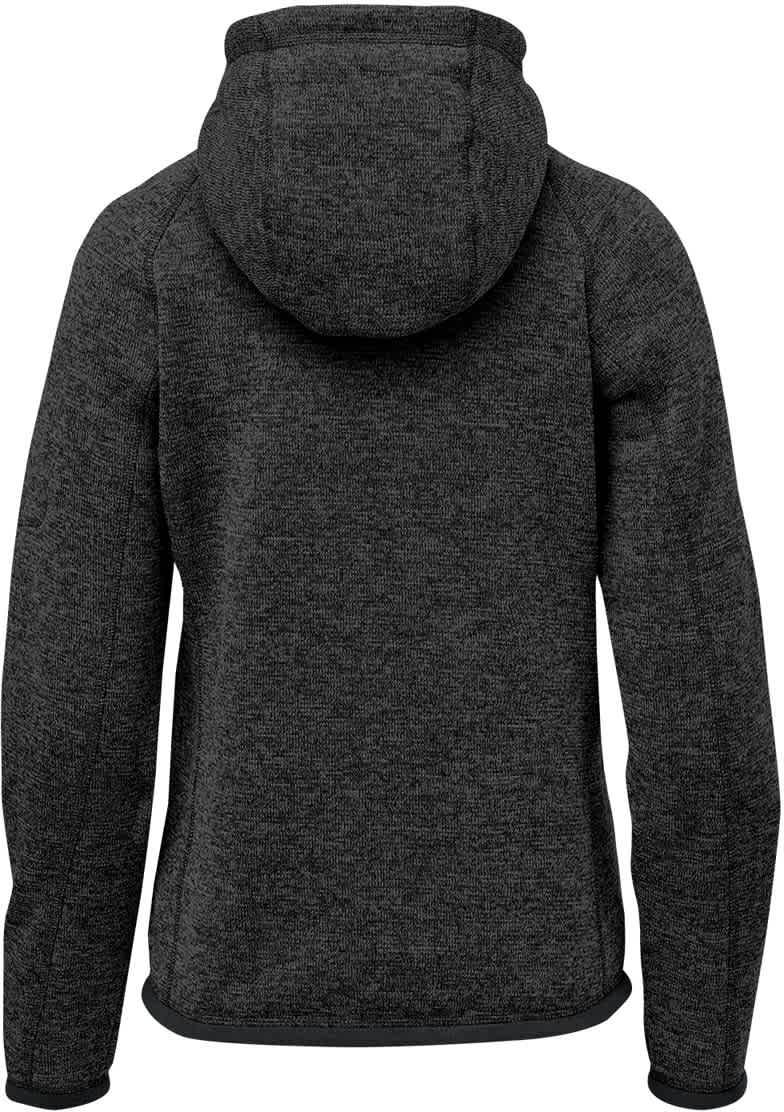 Stormtech Fhd-1w Women’s Avalante Full Zip Fleece Hoody - Black Heather