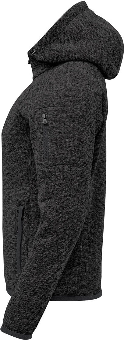 Stormtech Fhd-1w Women’s Avalante Full Zip Fleece Hoody - Black Heather