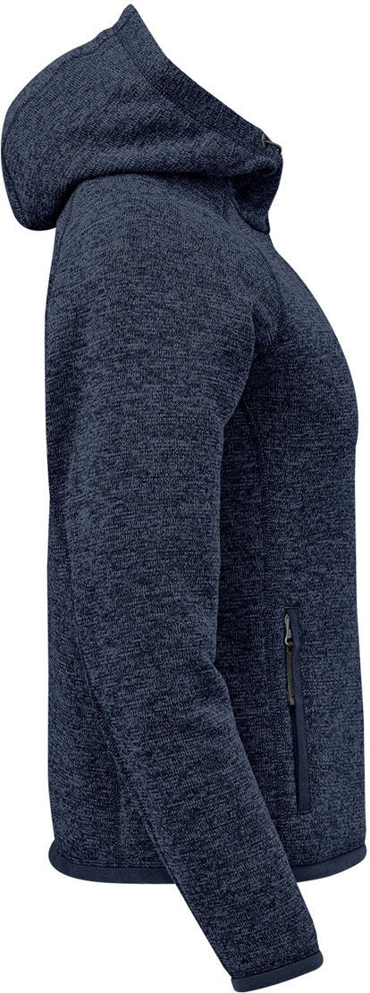 Stormtech Fhd-1w Women’s Avalante Full Zip Fleece Hoody - Navy Heather