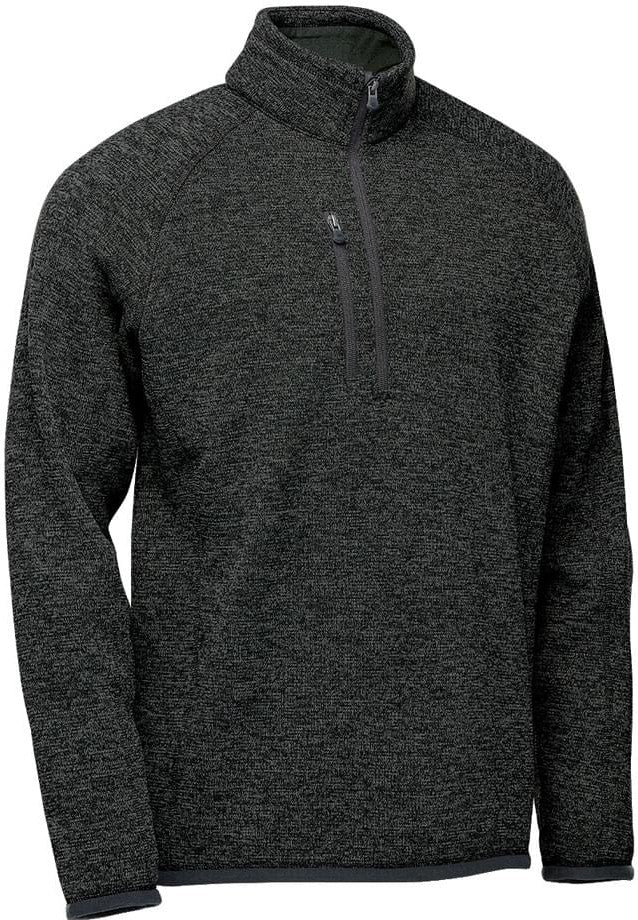 Stormtech Fhp-1 Men’s Avalante 1/4 Zip Pullover - Black Heather