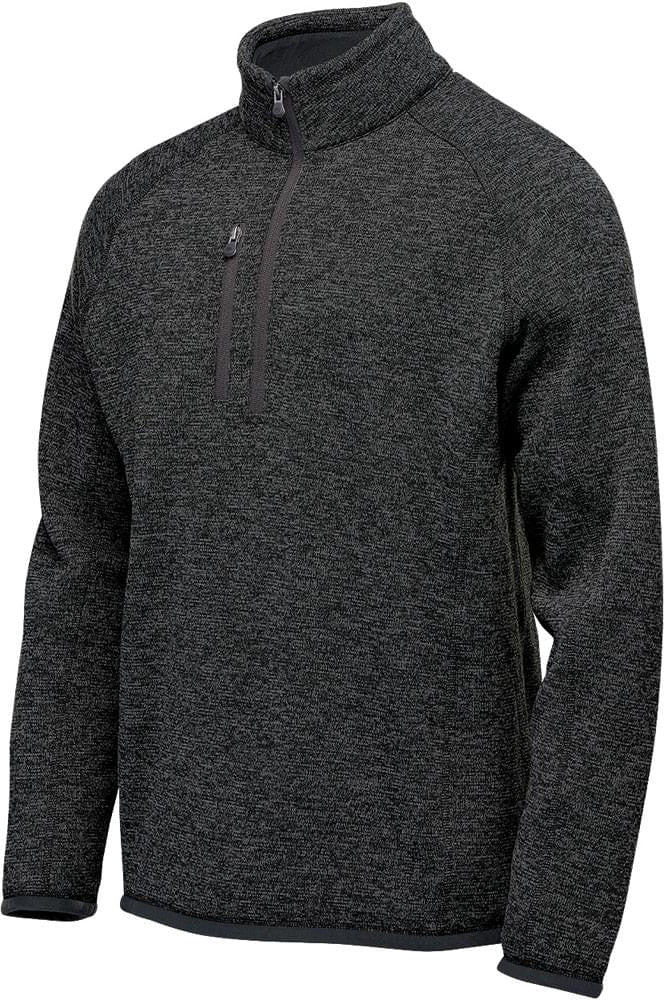 Stormtech Fhp-1 Men’s Avalante 1/4 Zip Pullover - Black Heather